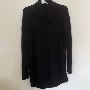 Liz Claiborne scarf neck long sleeve shirt size small